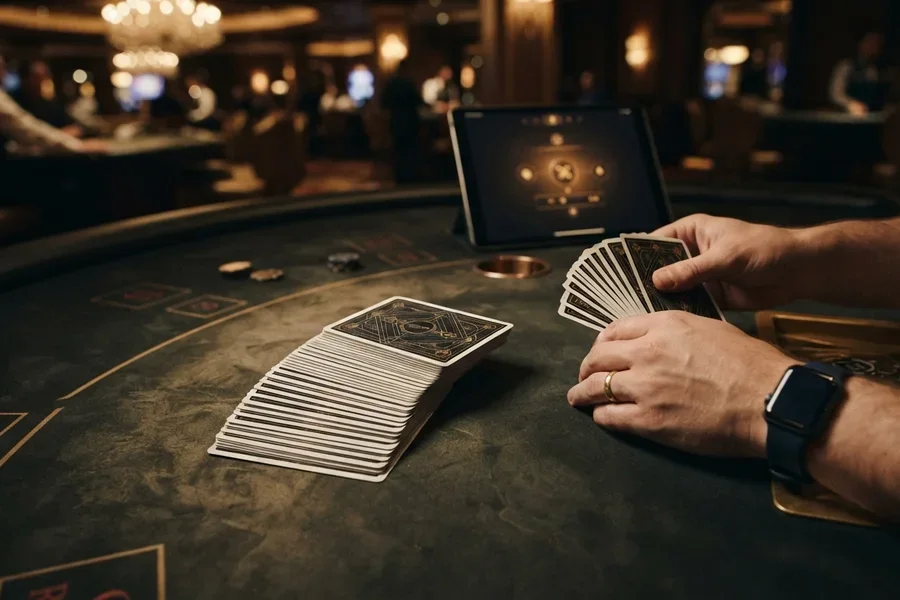 spil på live casino: Matematikken bag live casino